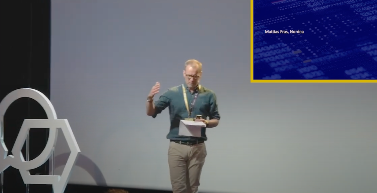 Nordea's Mattias Fras speaks on Conversational AI