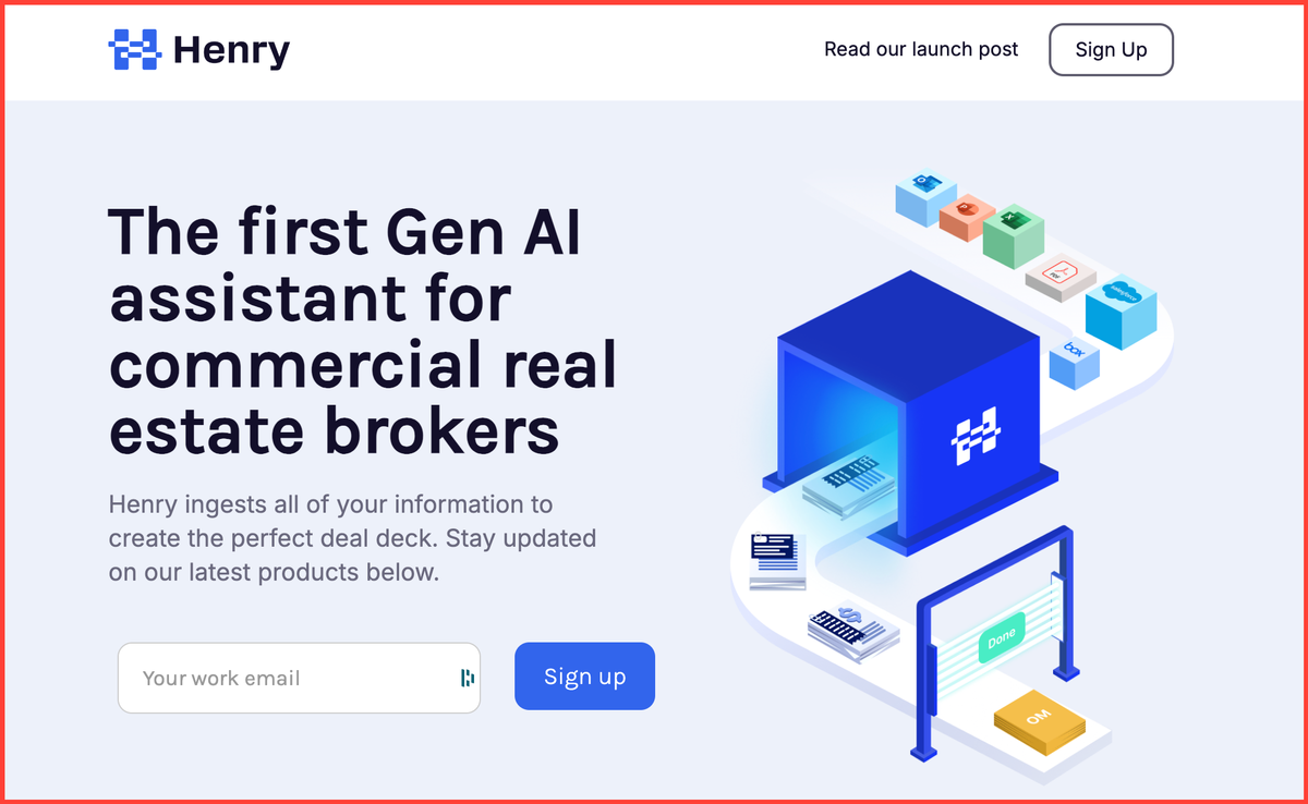 Henry is the AI Copilot for commercial real estate brokers