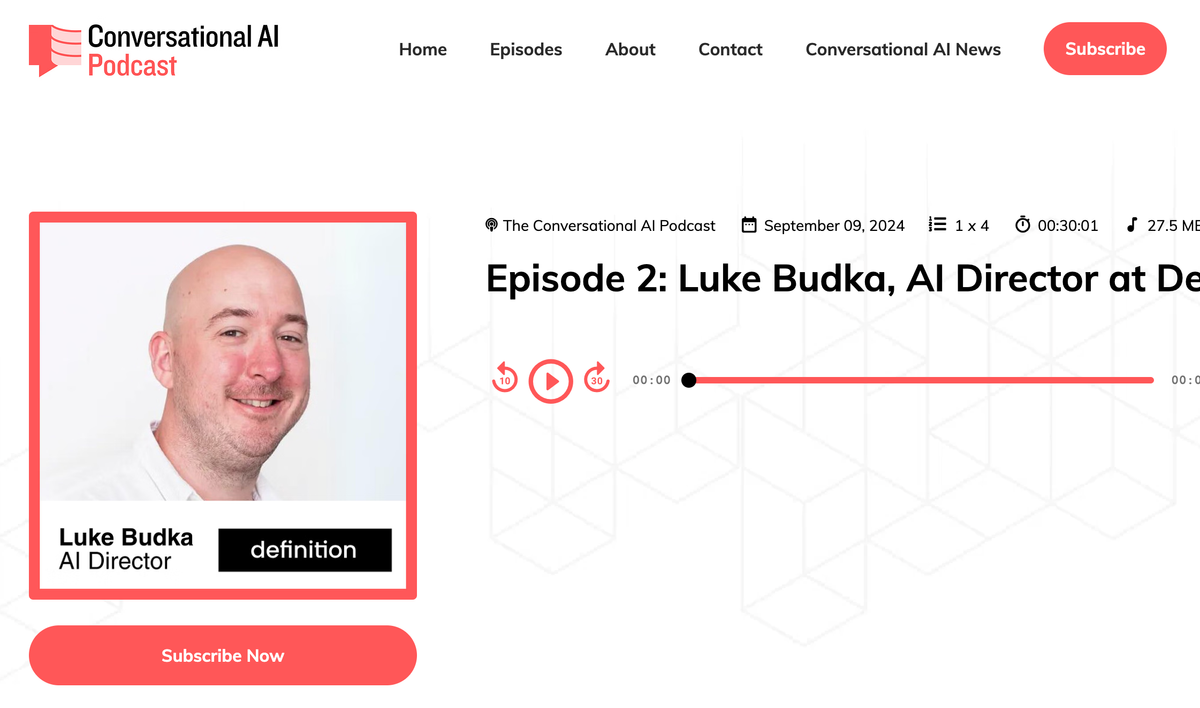 Luke Budka, AI Director at Definition, explains why Tone of Voice is absolutely critical