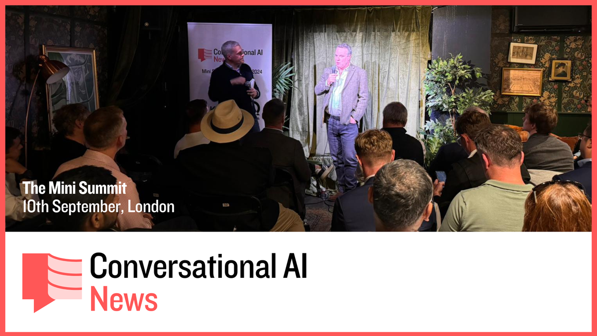 The First Conversational AI Mini Summit in London: An Initial Update