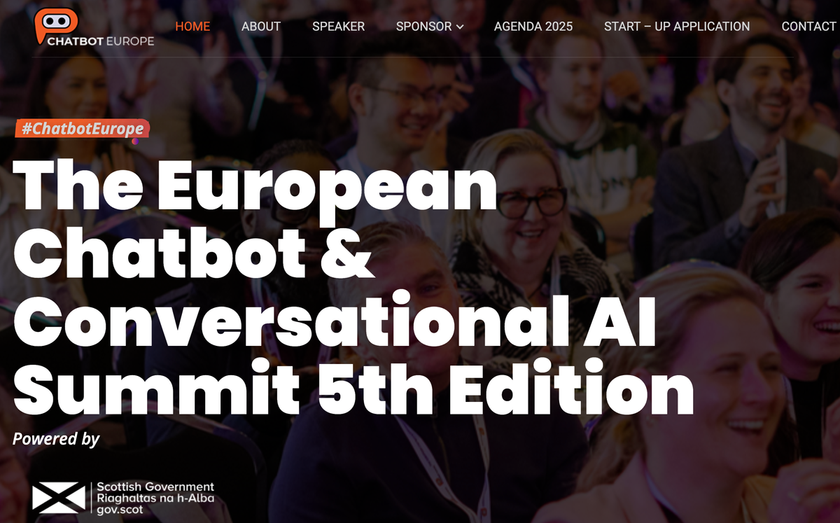 The European Chatbot & Conversational AI Summit (18-20th March)