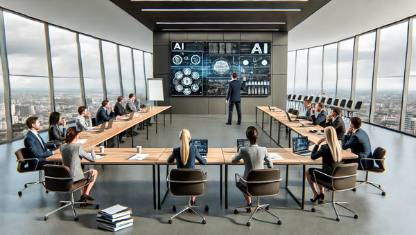 86% of UK managers have had no AI training; 1/3rd never used it