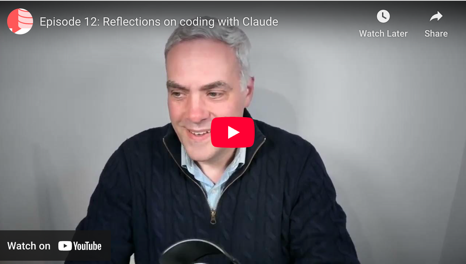 Reflections on coding with Claude: How this technology is changing everything.